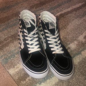 High Top Checkerboard Vans